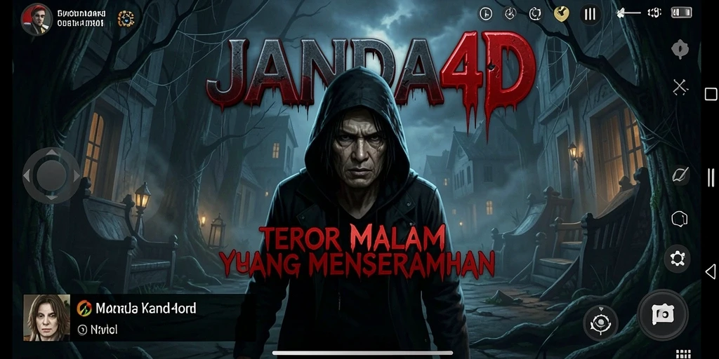 Gameplay <strong>JANDA4D</strong> yang menegangkan dan menyeramkan.