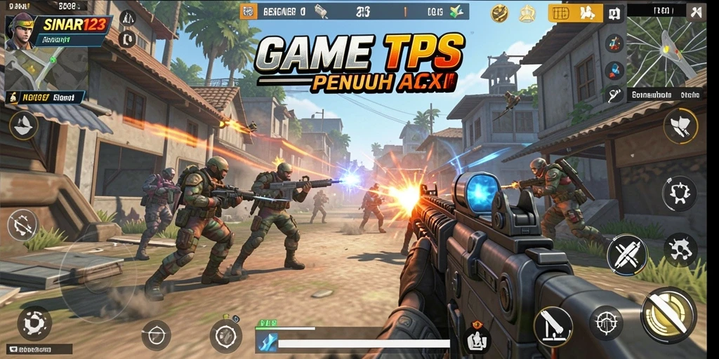 Gameplay seru SINAR123 dalam sebuah momen pertempuran yang intens.